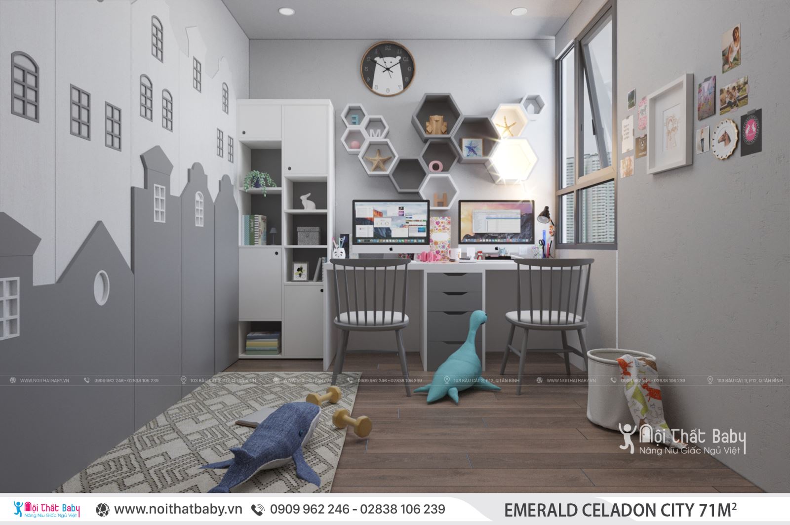 Tổng hợp các mẫu thiết kế nội thất Chung cư Emerald Celadon City